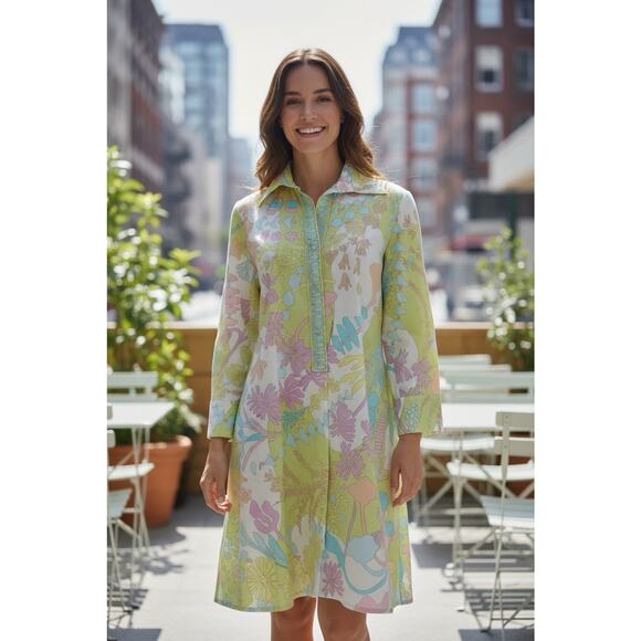 AVERARDO BESSI Colorful Dress Size 12 - Picture 1 of 13